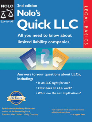 cover image of Nolo's Quick LLC